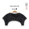 Unisex Velvet Shoulder and Neck Warmer for Cold Nights and Elderly Comfort