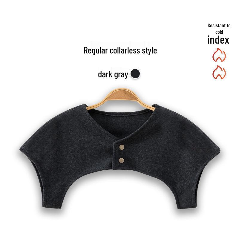 Unisex Velvet Shoulder and Neck Warmer for Cold Nights and Elderly Comfort