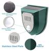 Weatherproof Solar Motion Sensor Alarm Solar Powered Infrared Detection Animal Repeller Waterproof Deer Away Device Garden Yard