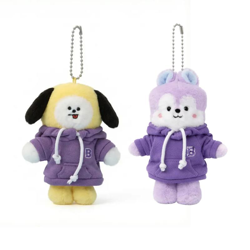 LINE FRIENDS BT21 Petit Closet Pluche Sleutelhanger Officieel