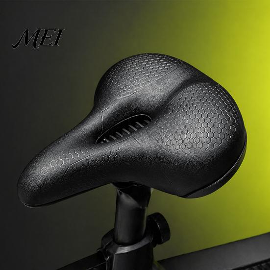 Comfortable Seat Cushion Bicycle Cushion, Shock-Absorbing Memory Foam Bike Saddle, Ergonomic Breathable Padded Seat, MTB Road Mountain Accessories