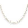 And My Jewelry 18K Gold Necklace Double Screw Subtle Gift Wrapped [Your Box] Chain, Design, Gradient,
