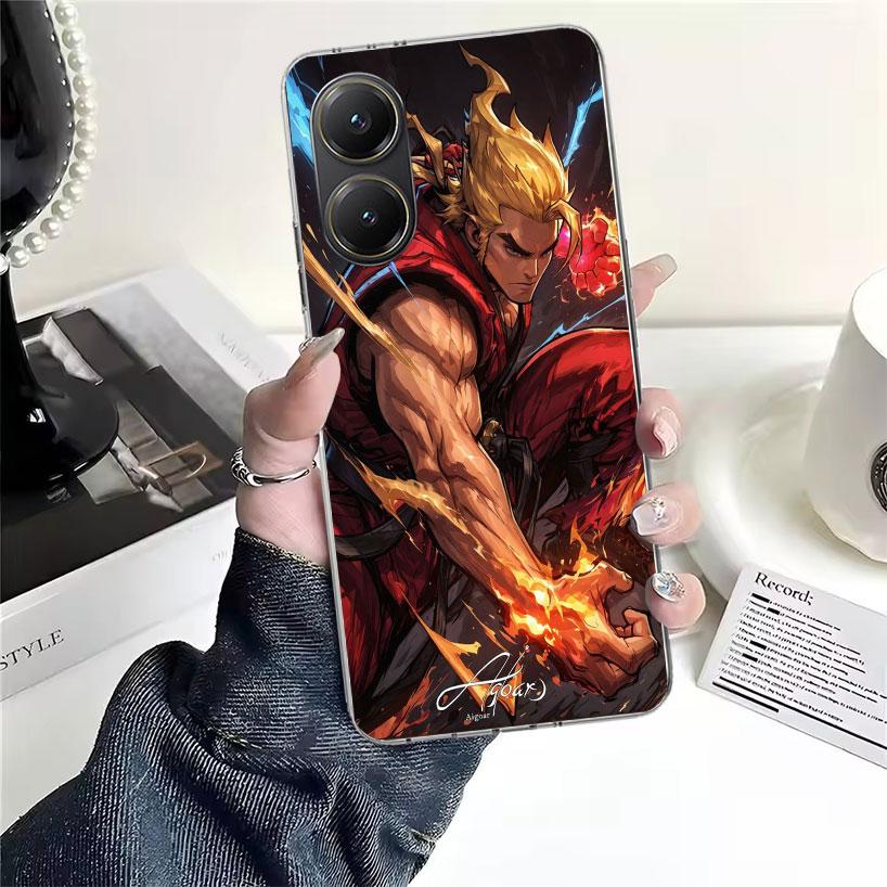 Game S-Street F-FighterS Soft Phone Case For Xiaomi Redmi 15C 15 13C 13 Poco X5 X6 X7 F7 Ultra M7 12C 12 10 10C 9C 9A 9T 9 Funda