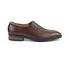 Roshoeman 0007 Oxford Slip-Ons Dark Brown