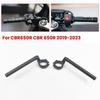 Motorcycle Black Handle Bar Clip-on Fork Tube Handlebars for Honda CBR650R CBR 650R -