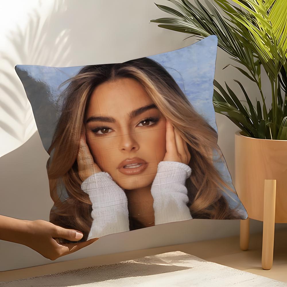 Addison Rae Pillow Case Linen Cushion Covers For Decorative Sofa Home Pillows Case Car Chair Pillows Cases