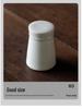 High-End White Porcelain Tea Storage Canister - Exquisite, Sealed, Portable Small Container 