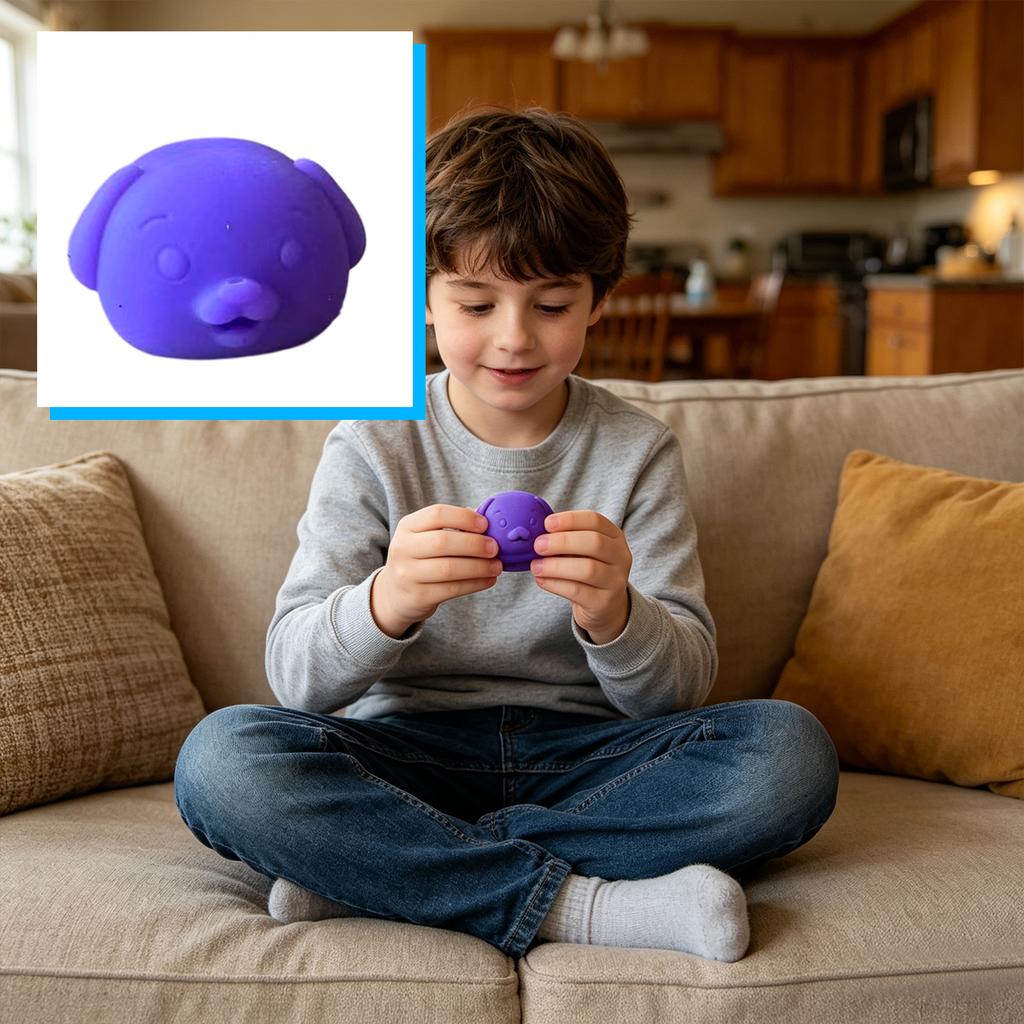 Mini Sensory Relief Toy Set 3pcs Soft Animal Shaped Squishy Stress Relief Collection for Kids and Adults Suitable for Home Office Play and Relaxation