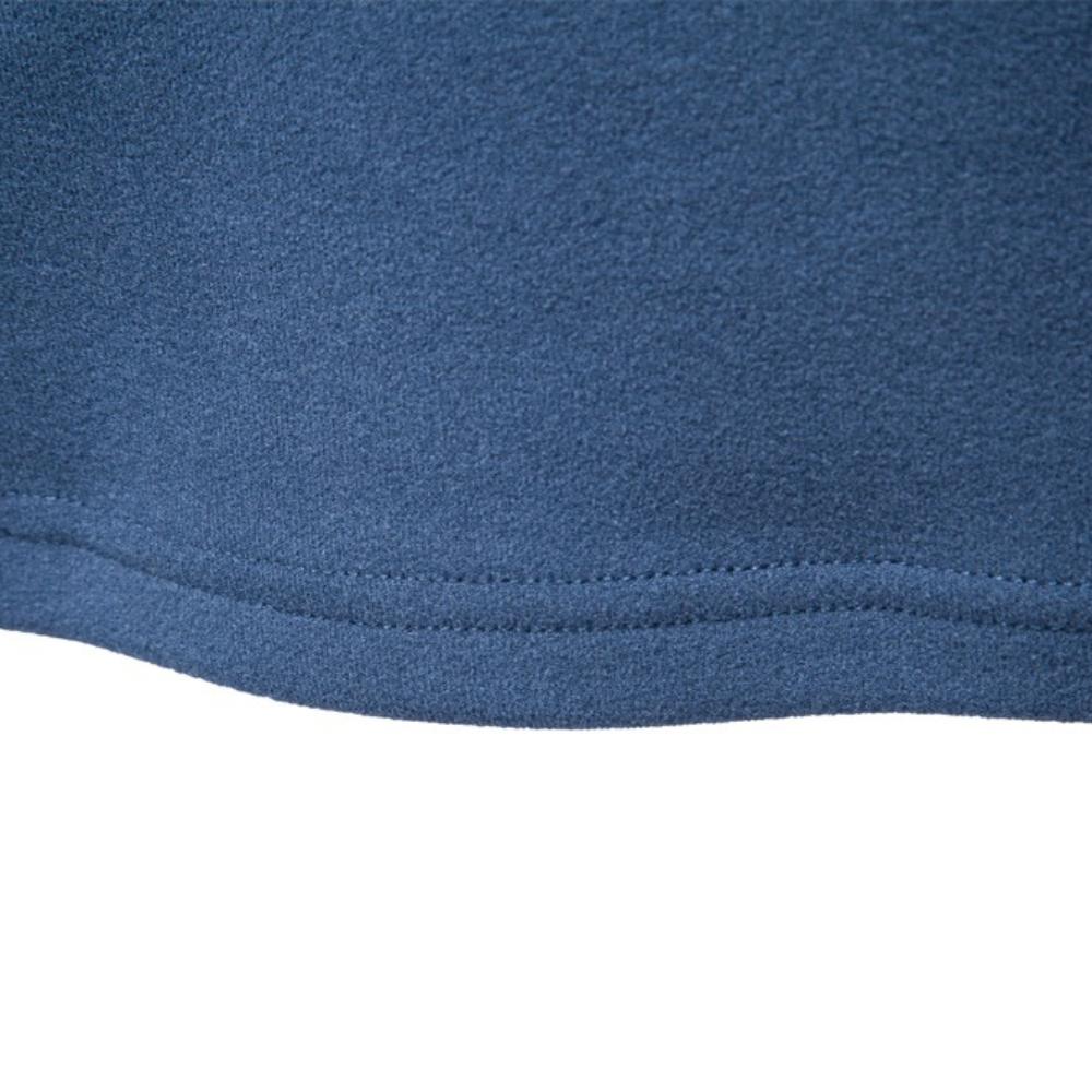 AIOPESON New Men Solid Color Zipper Soft Shell Sweatshirt Long Sleeve Warm Pullover Casual Stand Collar Sweatshirts for Men