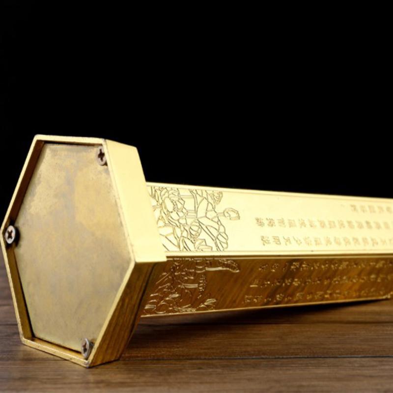 Buddhist Feng Shui Brass Five Element Pagoda-Amulet Pagoda Heaven And Earth