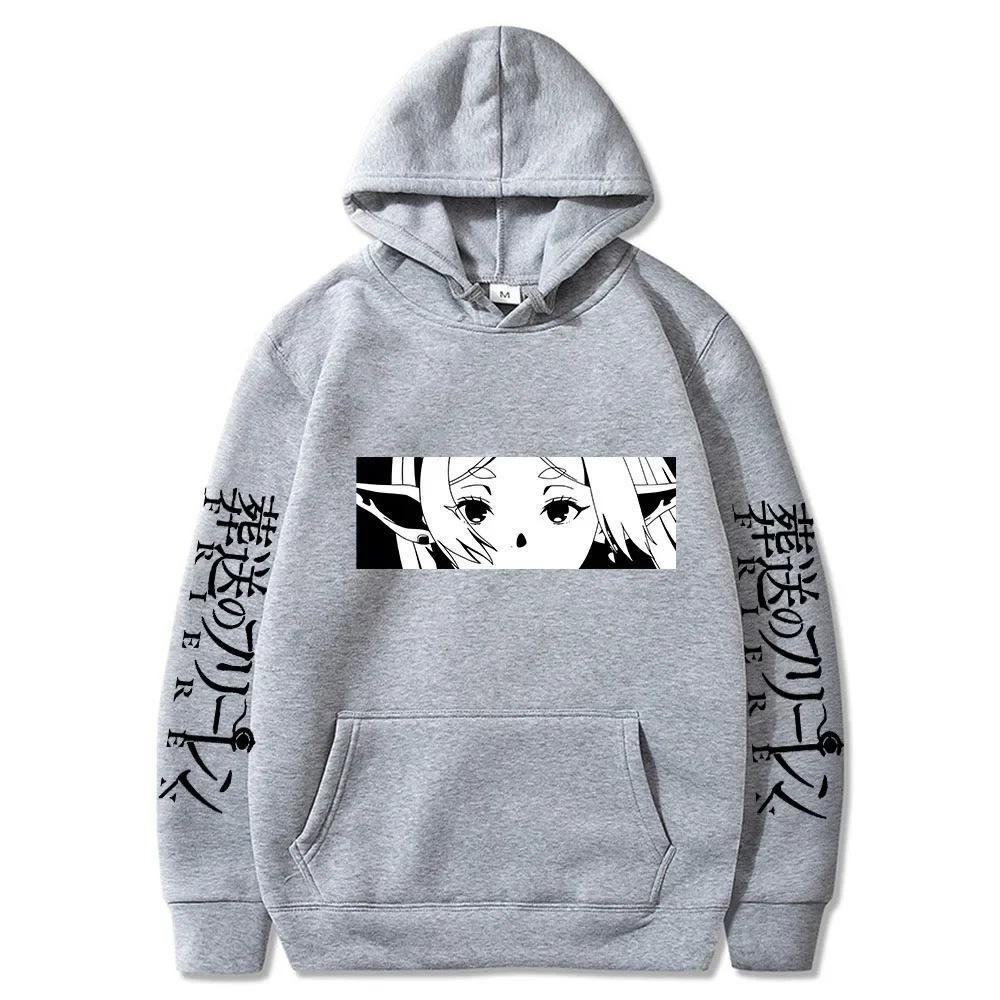 Harajuku Anime Beyond Journey's End Women Sweatshirts Autumn Winter Fleece Hoodies