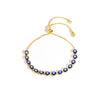 Adjustable Evil Eye Charm Bracelet For Women, Fashion Turkish Lucky Blue Eye Bead Chain Bracelet, Birthday Party Jewelry Gift