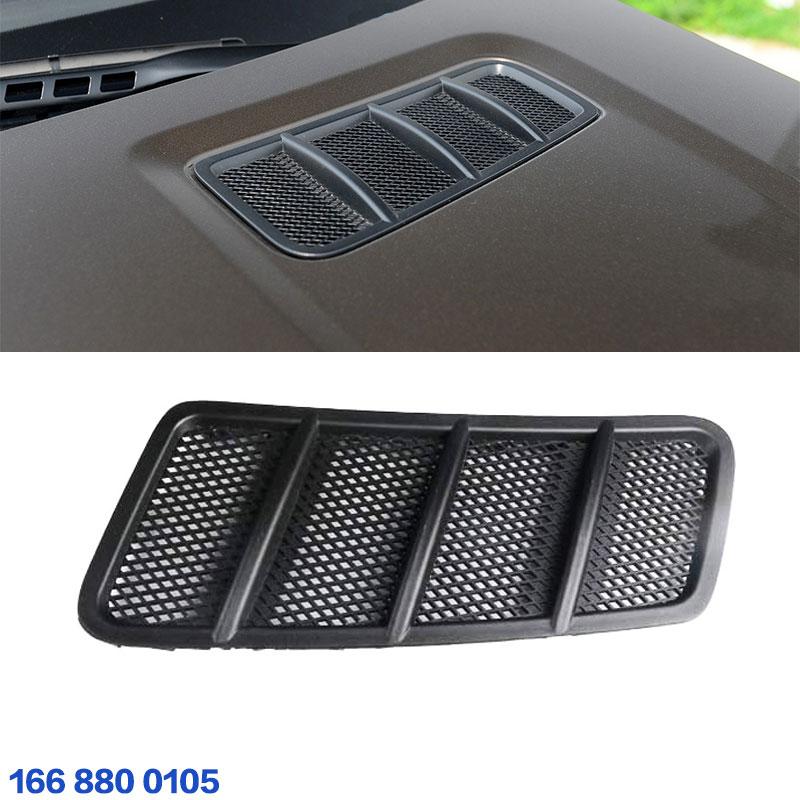 For Mercedes-Benz W166 ML GL Class GL350 GL450 2012-2015 Car Hood Air Vent Grille Cover Auto Accessories 1668800105 1668800205