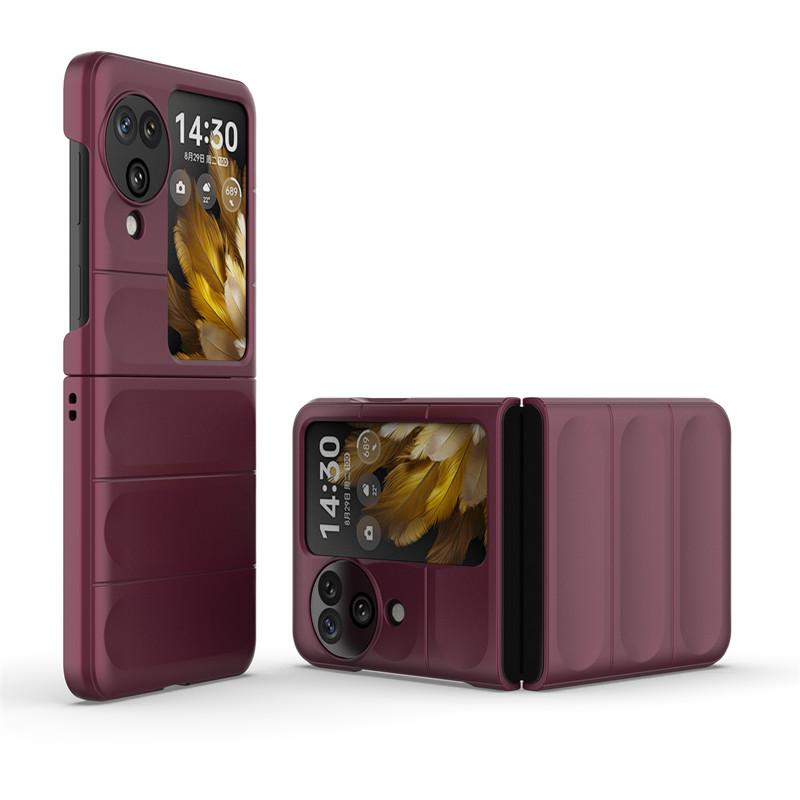 For OPPO Find N3 Flip Case OPPO Find N2 N3 Flip 5G Cover Luxury Matte PC Shockproof Protective Hard Back Cover OPPO Find N3 Flip