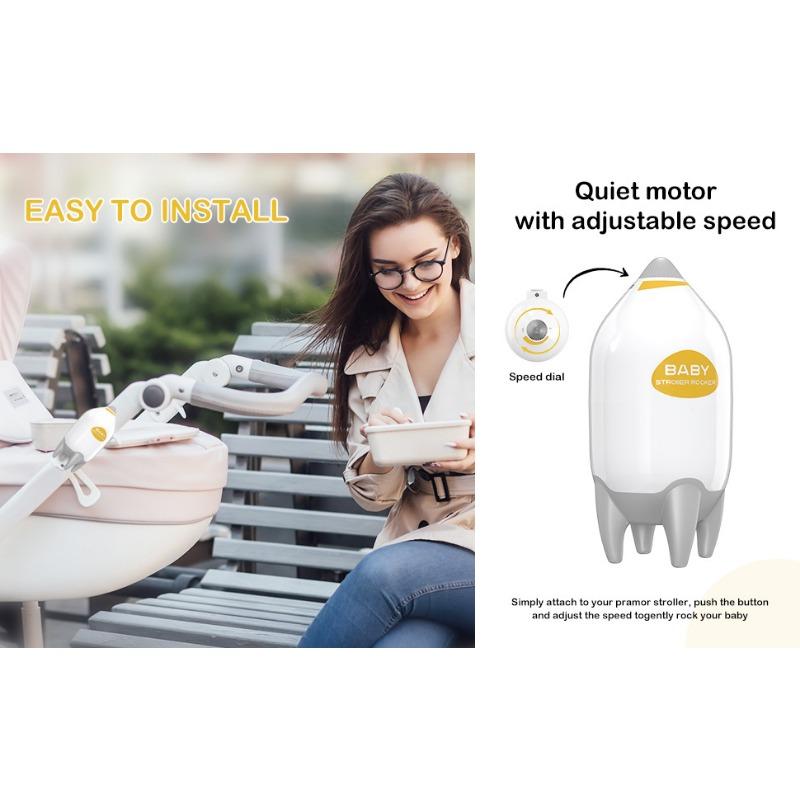 1 PZ DONDOLINO PER PASSEGGINO Shaker per Passeggino Portatile Rassicurante per il Sonno del Bambino