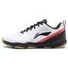 Li Ning CS16 Rutschfest Abriebfest Niedrig geschnitten Badminton Schuhe Unisex Weiß Schwarz Rot AYTS057-2