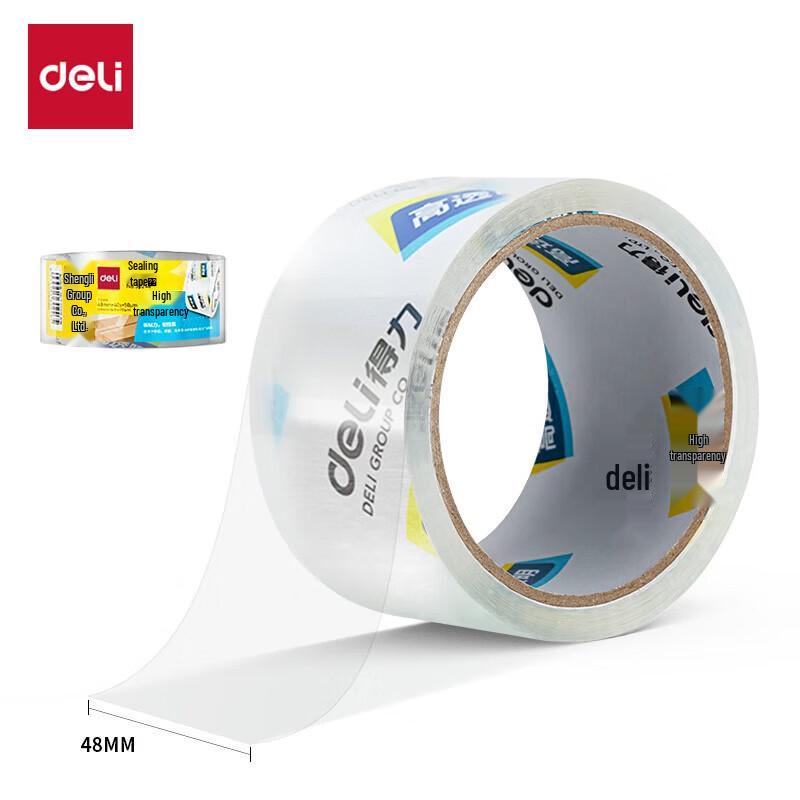 Deli 48mm High Transparency Packing Tape