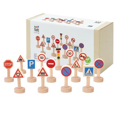PlanToys 6203 Traffic Sign and Signal Set