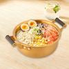 Korean Ramen Cooking Pot for Stovetop Use with Double Handles