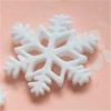 40PCS Romantic Crafts Accessories Party White Snowflake Home Christmas Decor Ornaments