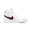 Nike Blazer Mid 77 SE PS Double Swoosh - White Arctic Punch Kids Sneakers Black DD1848-101