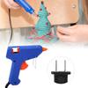 20W Hot Melt Glue   with   Manual   Electric Hot Melt Glue   (Black )