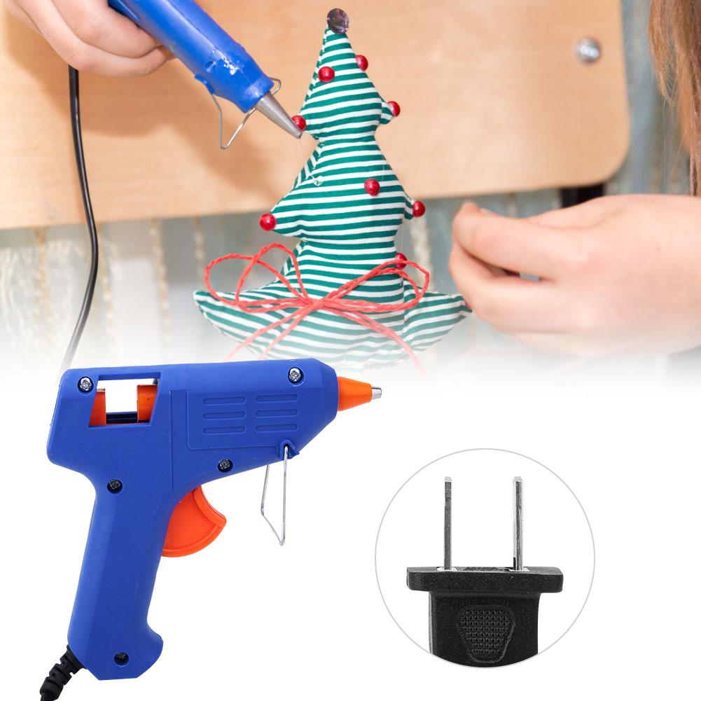 20W Hot Melt Glue with Manual Electric Hot Melt Glue (Black )