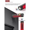 USB Rechargeable LED Flashlight with Magnet and Hook Life Waterproof With Red light Power Bank Repairing Work Emergency Lantern