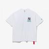 New Era New York Yankees PosTer T shirT whiTe 14536477