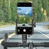 Handlebar Phone Mount Cycling Phone Stand Shockproof Scooter Phone Clip Handlebar Mount Motorcycle Cell Phone Holder Handlebar