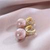 Elegant Freshwater Pearls Earrings for Women Craft In Sturdy Copper Materials Comfortable Designs for Any Occasion