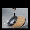 100pcs Bottom Opening Hat Protective Bags Flower and Seafood Transport Pouch Anti Compression Inflatable Sack Transparent Plastic Pockets Buffering
