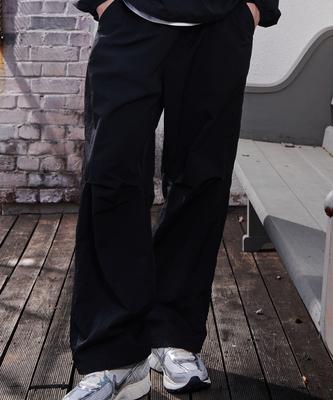 GALEX Nylon String Banding Pants Black Ga5551 Bk