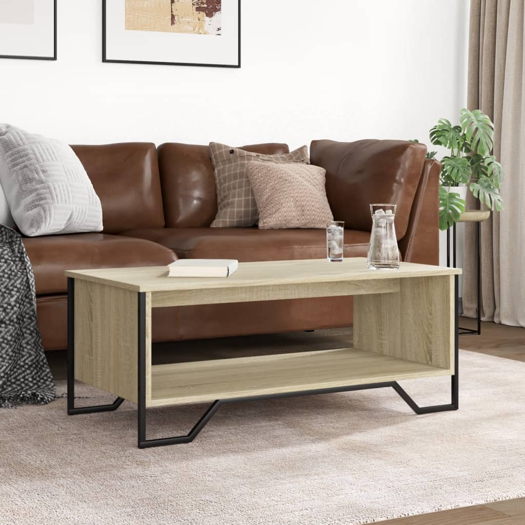  Coffee Table, Sonoma Oak Color, 100x51x40 Cm