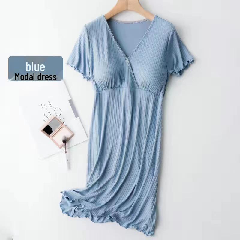 Maternity Nursing Dress - Summer/Autumn Fashion for Pregnant and Postpartum Women