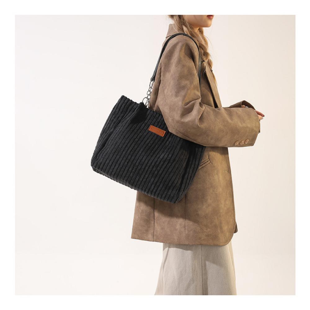 Large Capacity Ladies Handbag,Fashion Simple Shoulder Bag Casual Armpit Tote Women's Bags