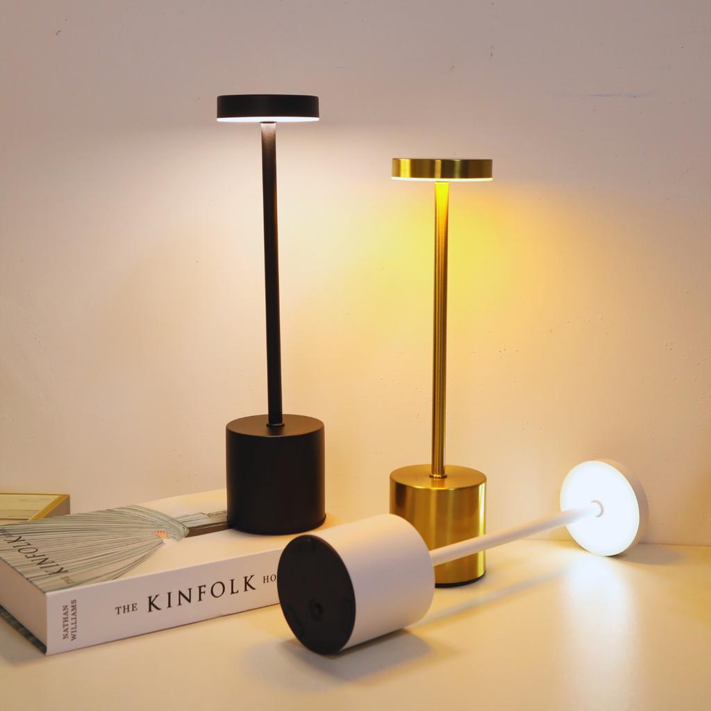 1pc modern creative bedroom LED desk lamp, USB charging, suitable for decorating bedrooms, study rooms, and living rooms