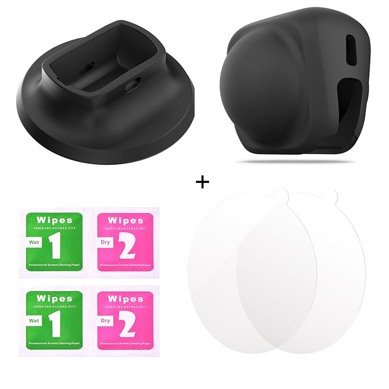 For Insta 360 X5 Silicone Base Non Slip Desktop Car Mount Holder Stable Camera Support Fixed For Insta360 X5 Accessories