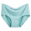 Women's Ice Silk Underwear Seamless Underwear One-piece Underwear Breathable Mid Waist Sexy Women's Underweartriangular Underwear Head