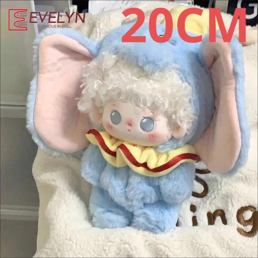 

Evelyn 20cm DIY Cotton Doll Clothes Love and Deepspace Xavier Rafayel Plush Doll Outfit Gift Mini Doll Jumpsuit Outfit