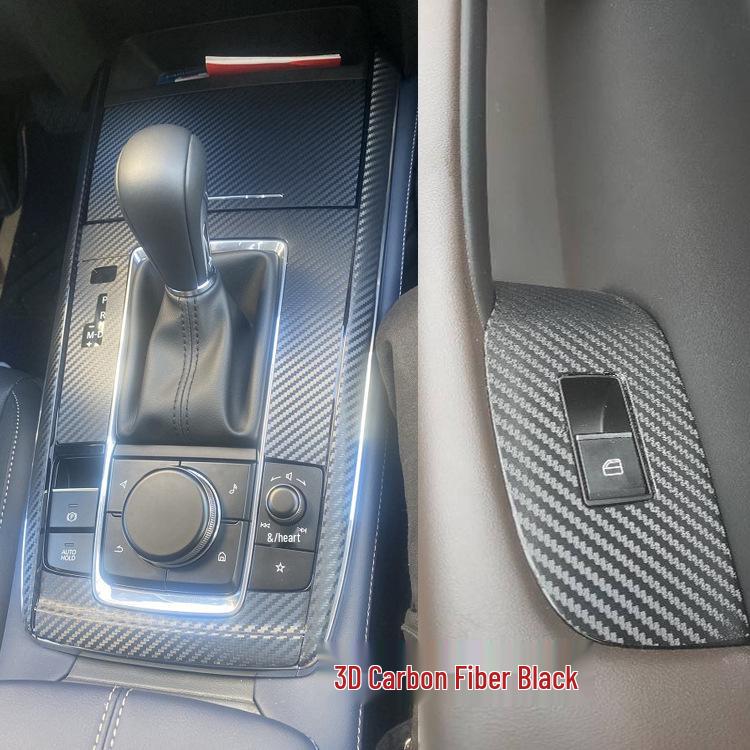 Mazda CX-30 Carbon Fiber Interior Gear Shift Decoration Sticker