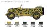 Italeri Tamiya Military Series 6550 Fiat 508 CM Coloniale driver Plastic Model 38550 IT6550 (ITALERI) 1/35 No. (with figure)