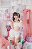 Clearstone Halloween Costume - Fluffy Sexy Bunny Girl Outfit for Women (White)