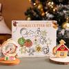 Zestaw 6 Foremek do ciastek o tematyce świątecznej Ze stali nierdzewnej Wykrawarki do fondantów