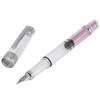 4Pcs 0.5mm F Point Transparent Fountain Pen Stationery Supplies for Office Home Daily Writing