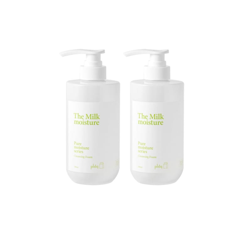 The Milk Moisture Cleansing Foam 500ml X 2