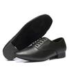 Herren Tanzschuhe aus echtem Leder, internationaler Standard, Tanzparty, Latein, Tango, lateinamerikanischer Tanz, Absatz 2 cm