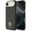 Coque Guess 4G Strass Logo MagSafe pour iPhone Air Noir