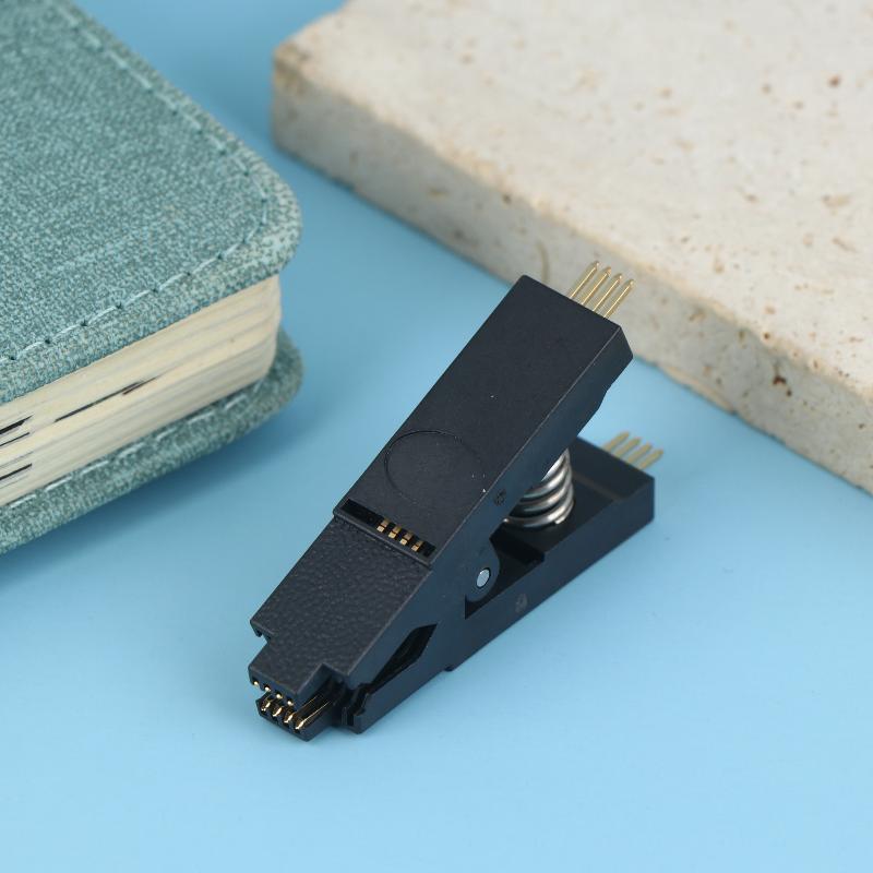 Sop8 To Dip8 Programmer Testing Clip 8 Pin Ic Test Clip Clamp Pitch 1.27Mm For Eeprom 93Cxx 25Cxx 24Cxx In Circuit Programming