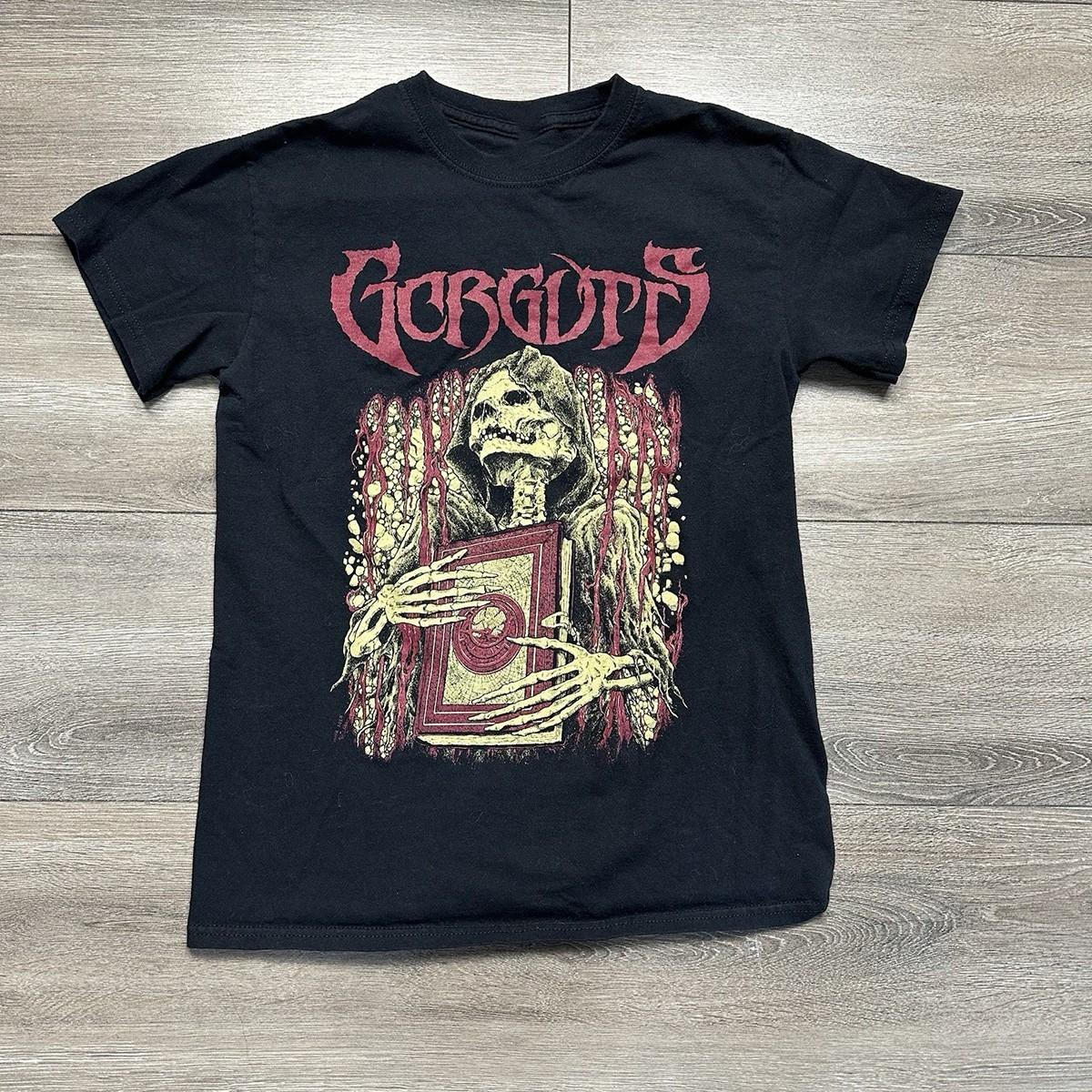 Gorguts Band Blood incantation T Shirt Black Unisex S-2345XL EM1473 M